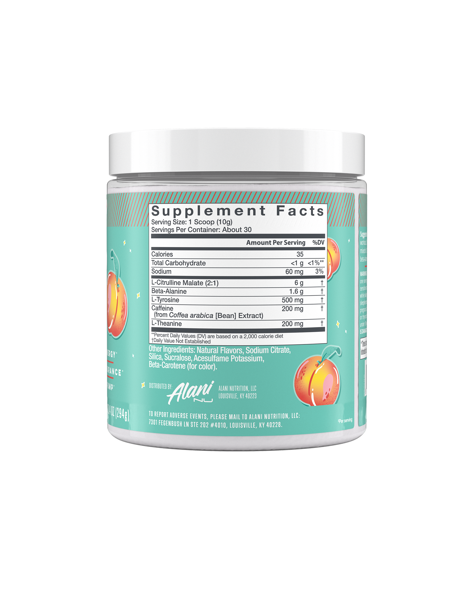 pre-workout - juicy peach